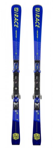 Горные лыжи Salomon S/RACE RUSH SL с креплениями X12 TL GW 21-22 синий/желтый 160