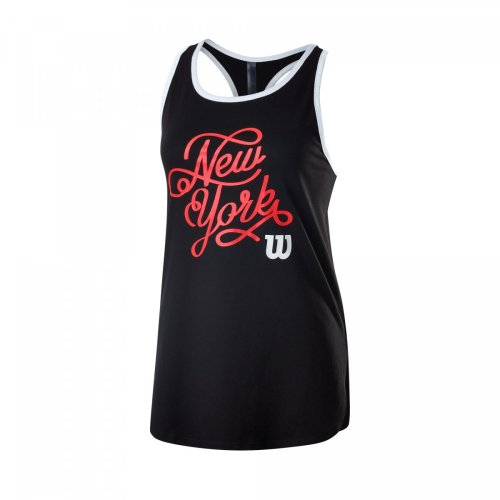 Майка Wilson ldy NYC CALLIGRA TECH TANK черный MD