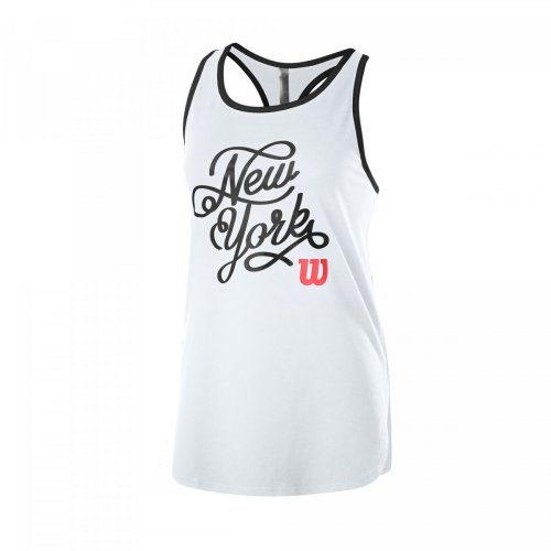 Майка Wilson ldy NYC CALLIGRA TECH TANK Белый LG