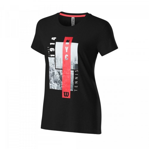Майка Wilson ldy NYC AERIAL TECH TEE чорний LG