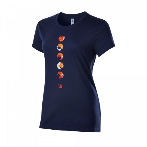 Футболка Wilson ldy TOKYO 2021 TECH TEE Синій XS