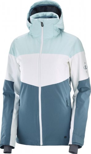 Куртка г/л SALOMON SLALOM JKT W жен. голубой M