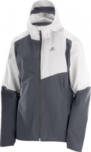 Куртка біг SALOMON BONATTI TRAIL WP JKT W жін. сірий/білий S