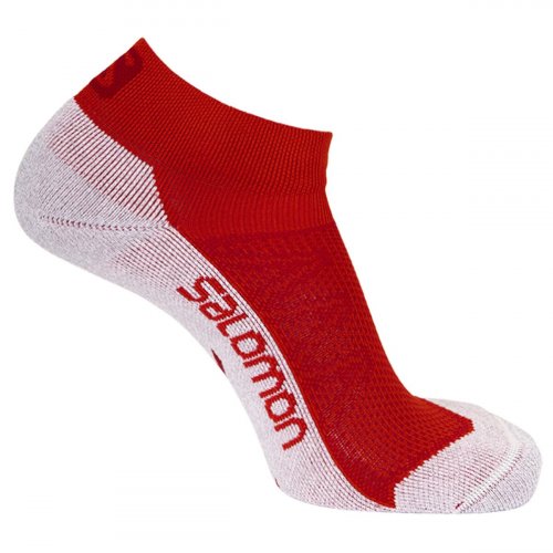 Шкарпетки SALOMON SPEEDCROSS LOW уні. білий/червоний S