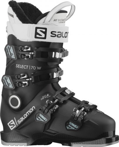 Черевики гірськолижні Salomon SELECT 70 W 21-22 чорний/сірий/білий 23-23.5