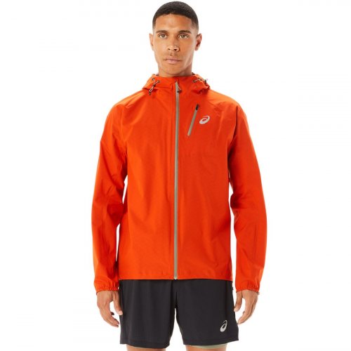 Куртка ASICS FUJITRAIL WATERPROOF JACKET муж. оранжевый S