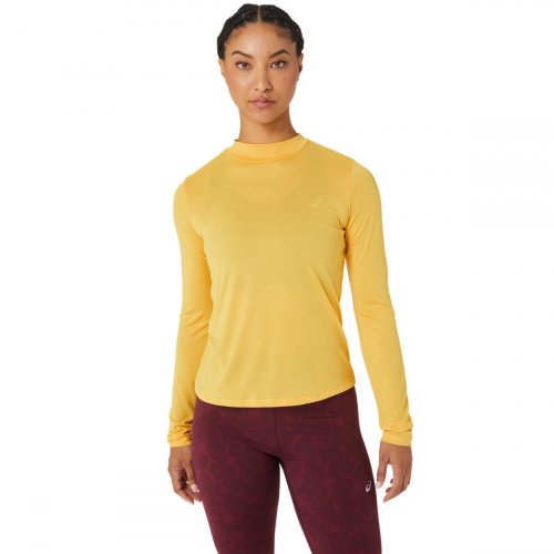 лонгслів ASICS RUNKOYO MOCK NECK LS TOP жін. помаранчевий M