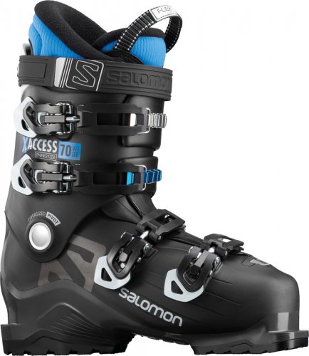 Черевики гірськолижні Salomon X ACCESS 70 wide 17-18 чорний/сірий/синій 28.5