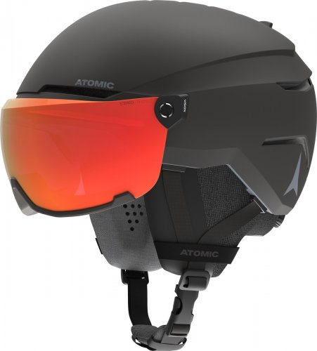 Шолом гірськолижний Atomic SAVOR VISOR PHOTO 24-25 чорний L 59-63