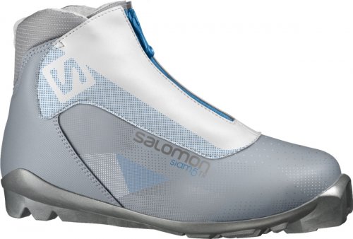 Черевики для бігових лиж Salomon SIAM 5 TR 17-18 сірий/білий 4.5