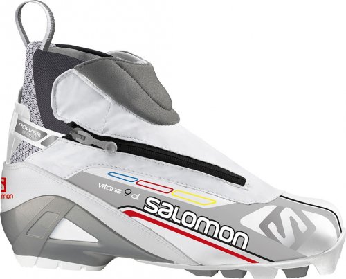 Черевики для бігових лиж Salomon VITANE 9 CLASSIC CF 14-15 сірий/білий 5