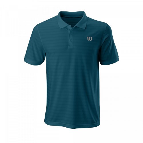Поло Wilson муж. STRIPE POLO BL бирюзовый SM