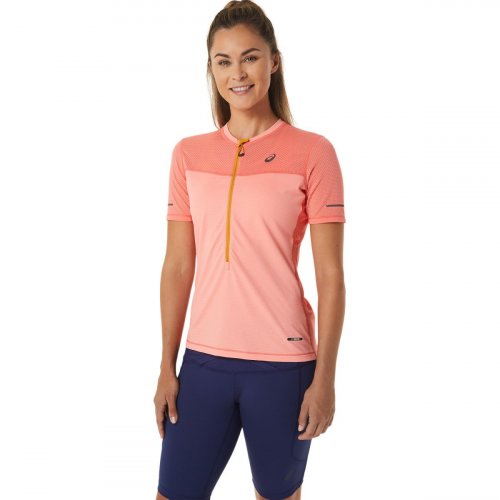 Футболка ASICS FUJITRAIL SS TOP жен. розовый XS