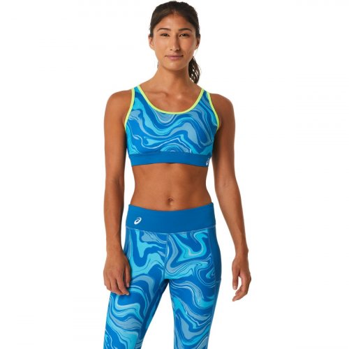 Бра ASICS WOMEN GRAPHIC BRA жін. синій S