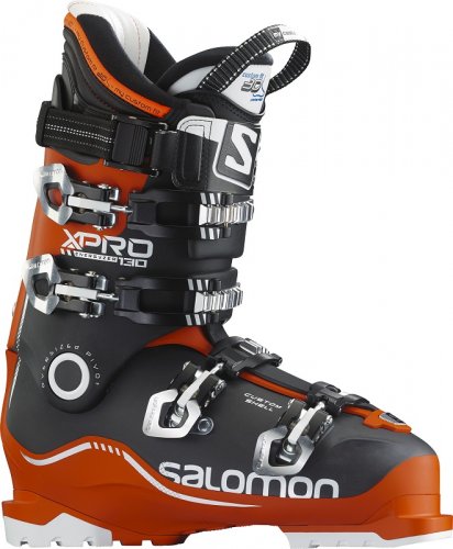 Черевики гірськолижні Salomon X Pro 130 15-16 помаранчевий/чорний/білий 26.5