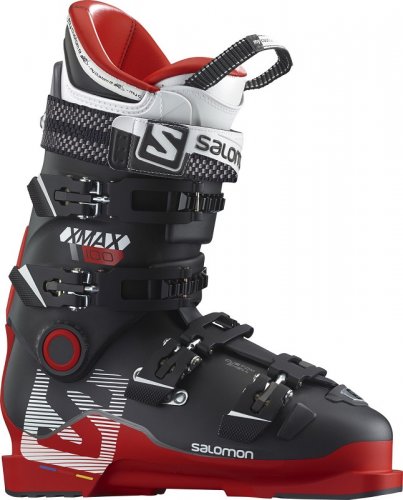 Ботинки горнолыжные Salomon X MAX 100 16-17 красный/черный 29