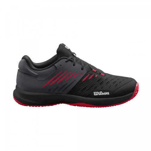 Кросівки Wilson чол. KAOS COMP 3.0 BK/EBONY Чорний/Сірий/Червоний 6.5