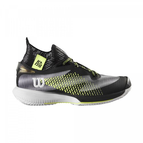 Кросівки Wilson чол. KAOS RAPIDE SFT CLAY WH/BK/YEL Чорний/Жовтий/Білий 6.5
