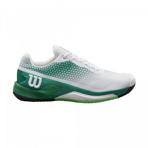 Кроссовки Wilson муж. RUSH PRO 4.0 CLAY WH/GR Белый/Зелёный 11.0