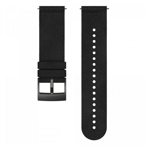 Ремешок 24 URB5 MICROFIBRE STRAP BLACK/BLACK черний  M