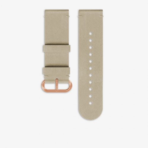 Ремешок ESSENTIAL WHITE COPPER LEATHER STRAP белый/медь