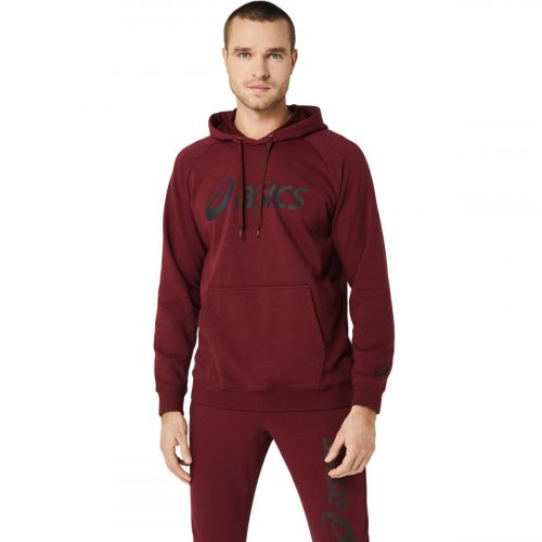 Толстовка ASICS BIG ASICS OTH HOODIE муж. бордовый S