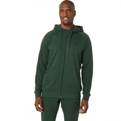 Толстовка ASICS BIG ASICS FZ HOODIE чол. зелений S