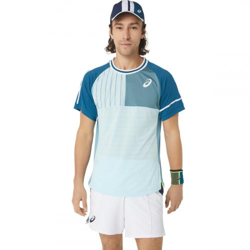 Футболка ASICS MEN MATCH SS TOP чол. блакитний S