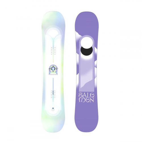Сноуборд Salomon SNOWBOARD LOTUS 23-24 білий/бузковий 146