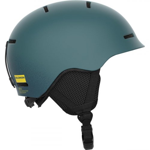 Шолом гірськолижний Salomon ORKA 24-25 синій с зеленим KM 53-56
