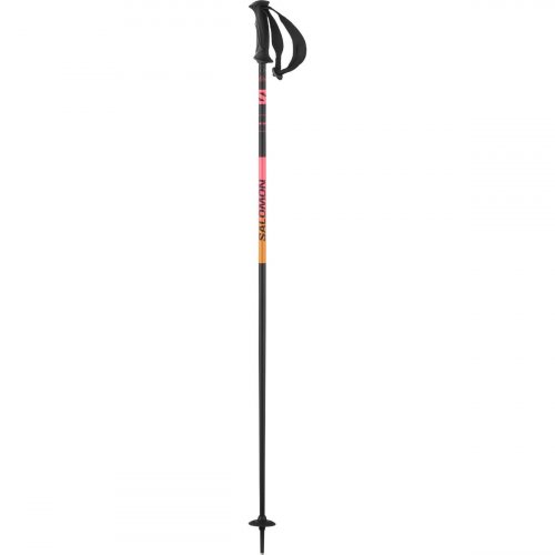 Палки для горных лыж Salomon SHIVA 23-24 черный/розовый/оранжевый 110