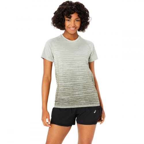 Футболка ASICS SEAMLESS SS TOP жін. сірий XS