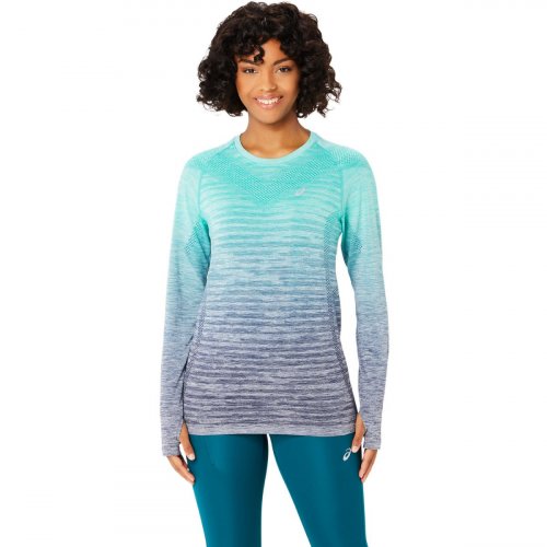 Лонгслів ASICS SEAMLESS LS TOP жін. блакитний XS