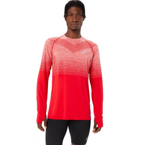 Лонгслив ASICS SEAMLESS LS TOP муж. красный S