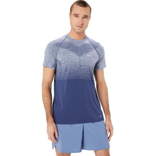 Футболка ASICS SEAMLESS SS TOP чол. синій S