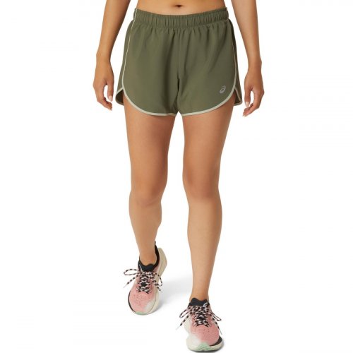 Шорты ASICS ICON 4IN SHORT жен. зеленый M
