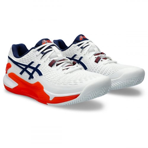 Кросівки ASICS GEL-RESOLUTION 9 CLAY чол. білий 12