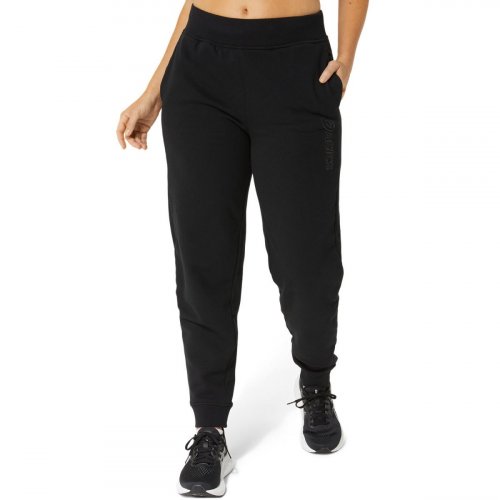 Брюки ASICS LOGO SWEATPANT жен. черный XS