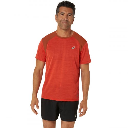 Футболка ASICS ROAD SS TOP чол. червоний S