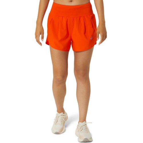 Шорты ASICS ROAD 3.5IN SHORT жен. красный XS