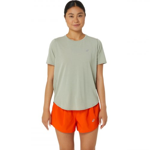 Футболка ASICS ROAD SS TOP жен. серый XS
