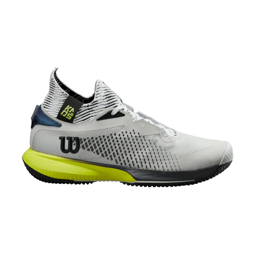 Кросівки Wilson чол. KAOS RAPIDE SFT 2024 PEARL сірий/чорний/жовтий 8US