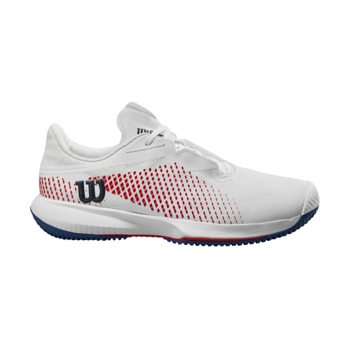Кроссовки Wilson муж. KAOS SWIFT 1.5 2024 WH/RD белый/красный 9.5US