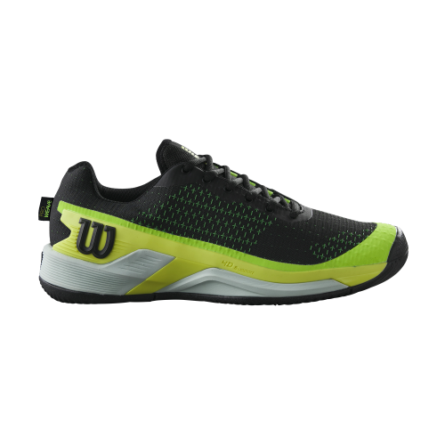 Кроссовки Wilson муж. RUSH PRO EXTRA DUTY BK/GREEN/YEL чёрный/зелёный/жёлтый 12US