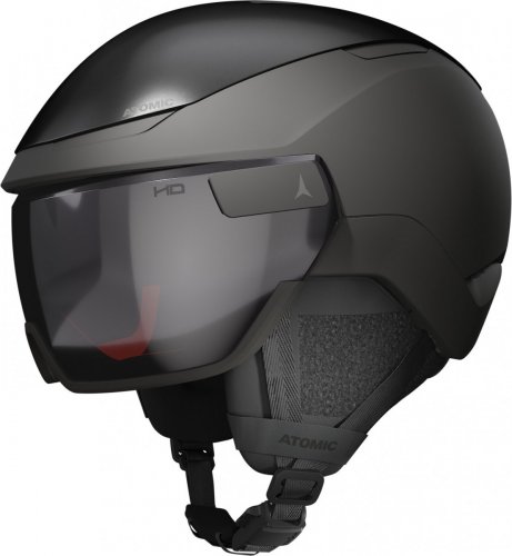 Шлем горнолыжный Volant VISOR 25-26 черный L 59-63