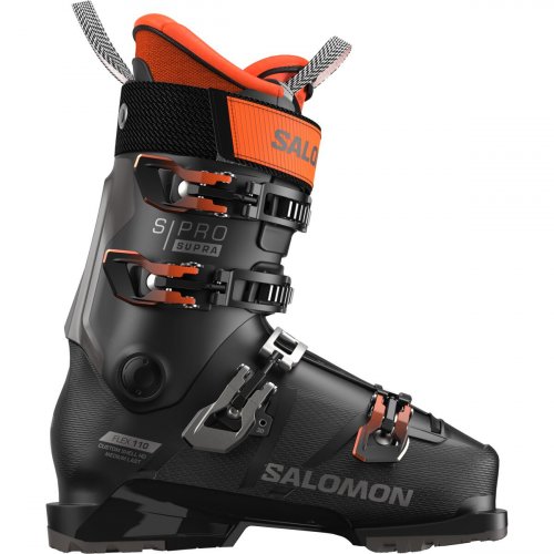 Черевики гірськолижні Salomon S/PRO SUPRA 110 GW 25-26 чорний/помаранчевий 27-27.5