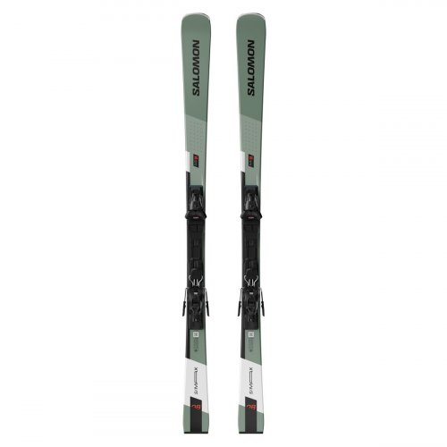 Гірські лижі Salomon S/MAX 8 з кріпленнями M10 GW 24-25 оливковий/чорний/білий 160