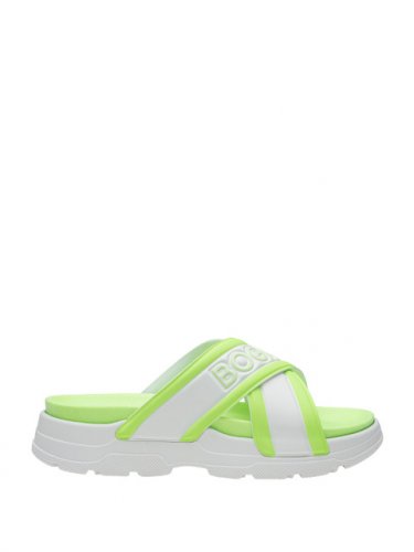 Шльопанці Bogner гумові SAN JOSE L 1 WHITE-LIME 36
