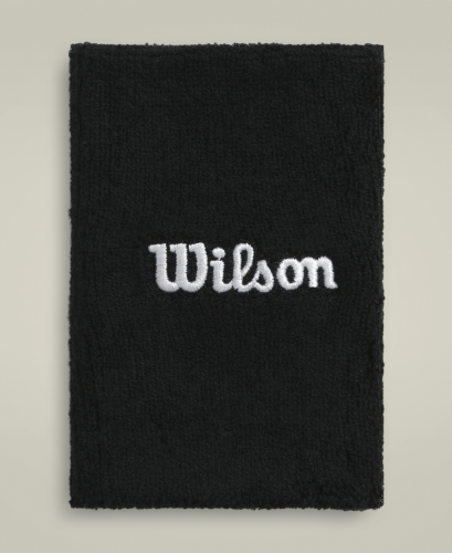 Напульсник Wilson уні. WIDE TERRY WRISTBANDS BLACK чорний OSFA