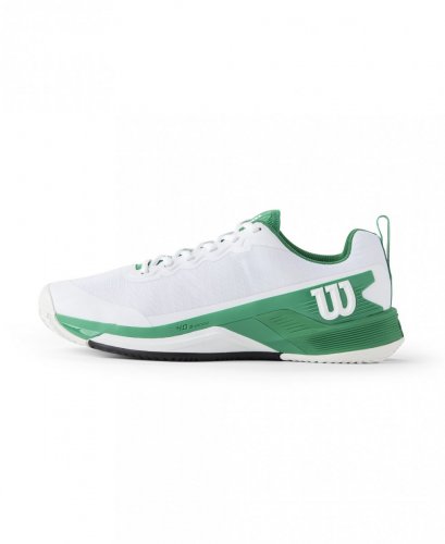 Кроссовки Wilson муж. RUSH PRO 4.5 CLAY WH/GREEN белый/зелёный 10US